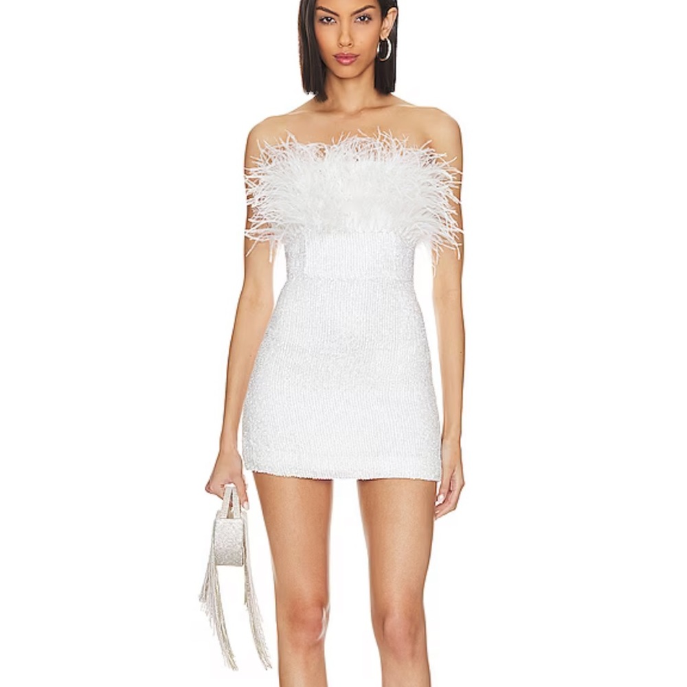 Retrofete Torin Dress in White